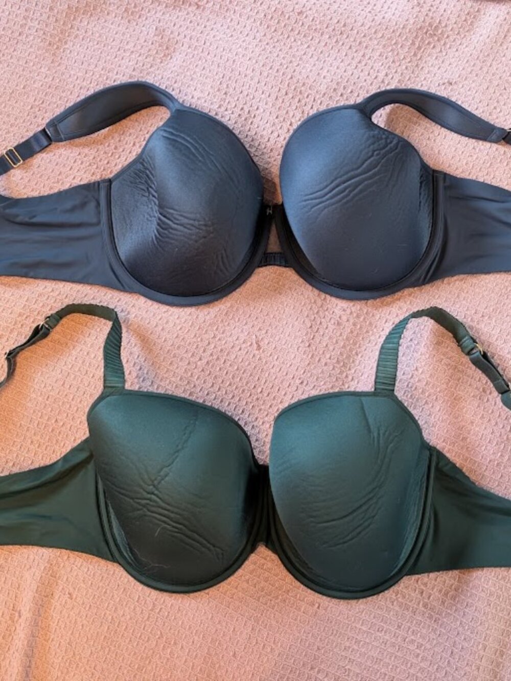 ThirdLove 38F Bra Lot of 2 – Evening Teal Perfect Coverage + Eucalyptus T-Shirt